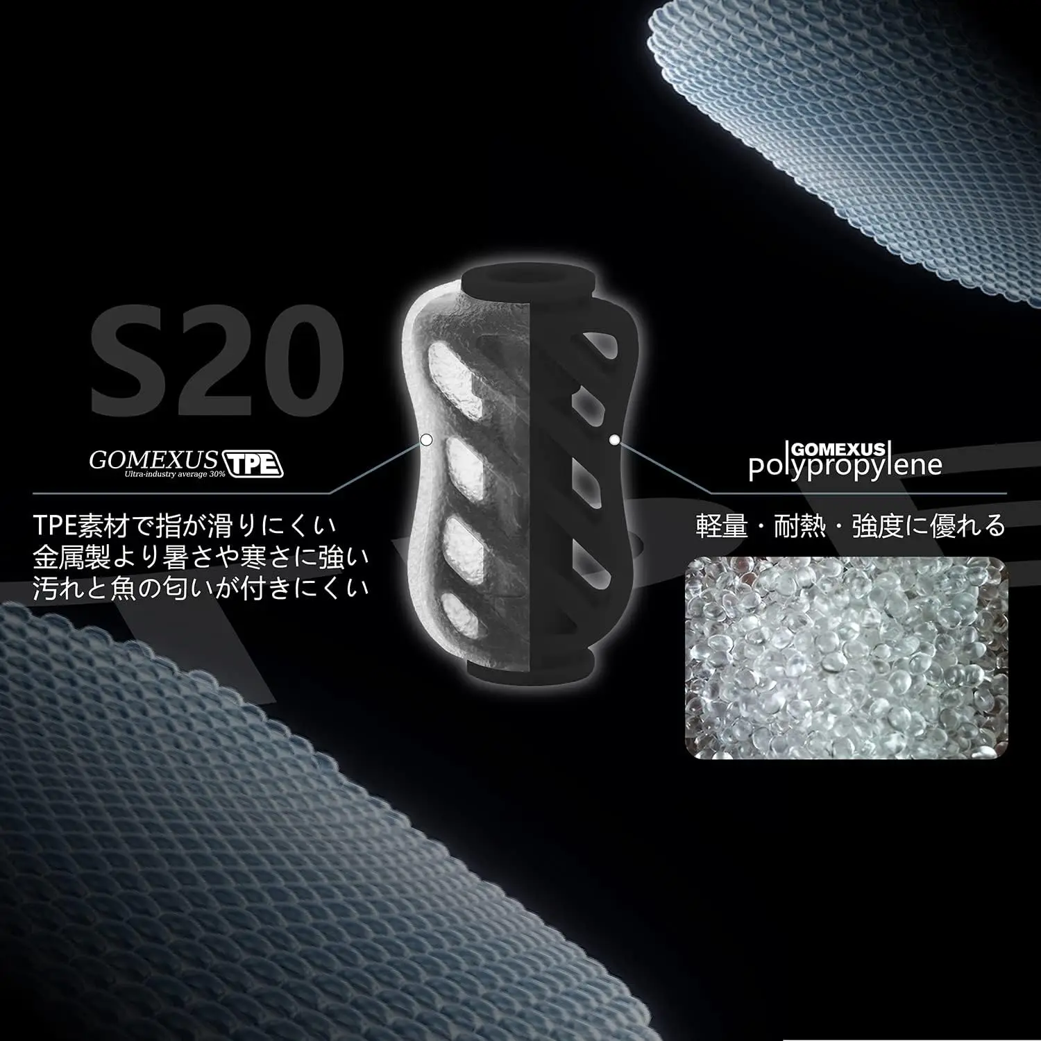 Perilla de carrete Gomexus de 20mm, pesca ultraligera para Shimano Stradic Vanford Curado Daiwa Steeze Tatula Spinning Baitcasting S20 - imagen 5