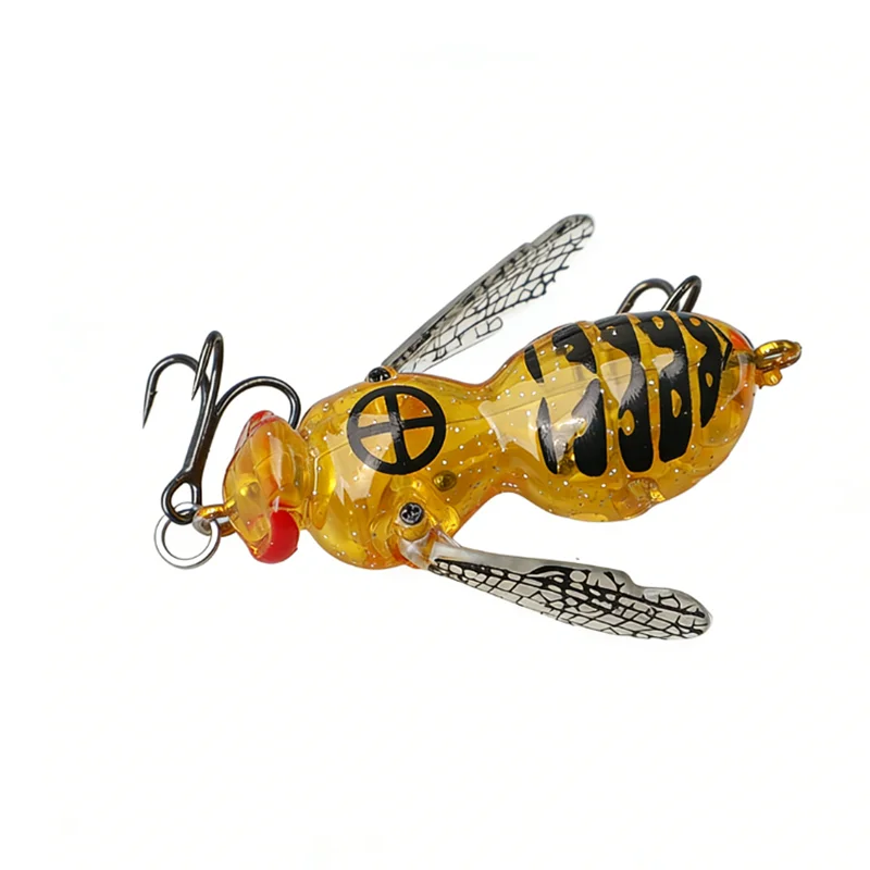 Señuelo duro flotante Duoduoyu – Insecto artificial para lubina y lucio - imagen 3