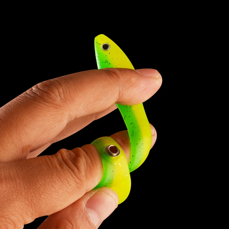 TAIYU 10 Uds señuelo de pesca que rebota 2g 6g cebo biónico suelto cola de simulación Wobblers señuelos 10 colores cebo suave de silicona Artificial - imagen 4