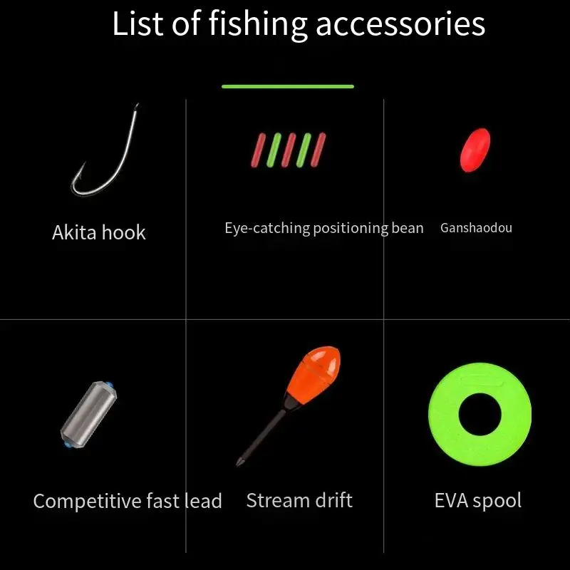 Equipo de pesca PD, microconjunto de componentes, línea de pesca atada, gancho Akita, Grouper de deriva de corriente japonesa - imagen 5