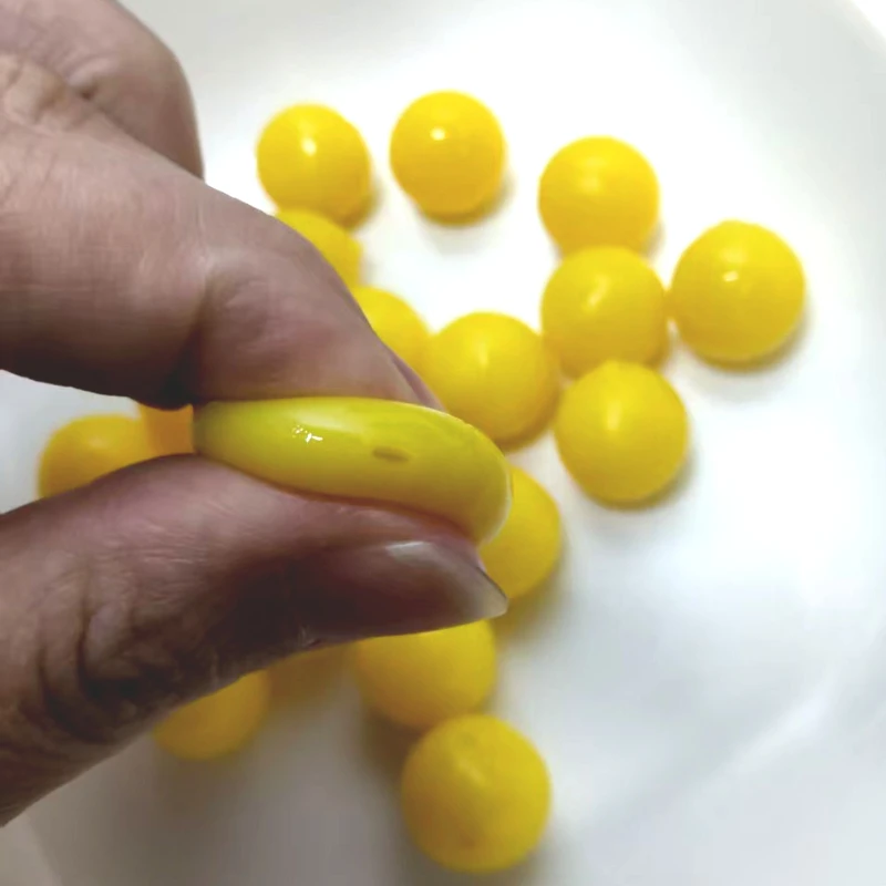 Cebo de pesca flotante suave, 100 Uds., bola de cuentas artificiales biónicas, accesorios para peces Luya, señuelos, productos para aparejos, рыба considerado pesca completo - imagen 5