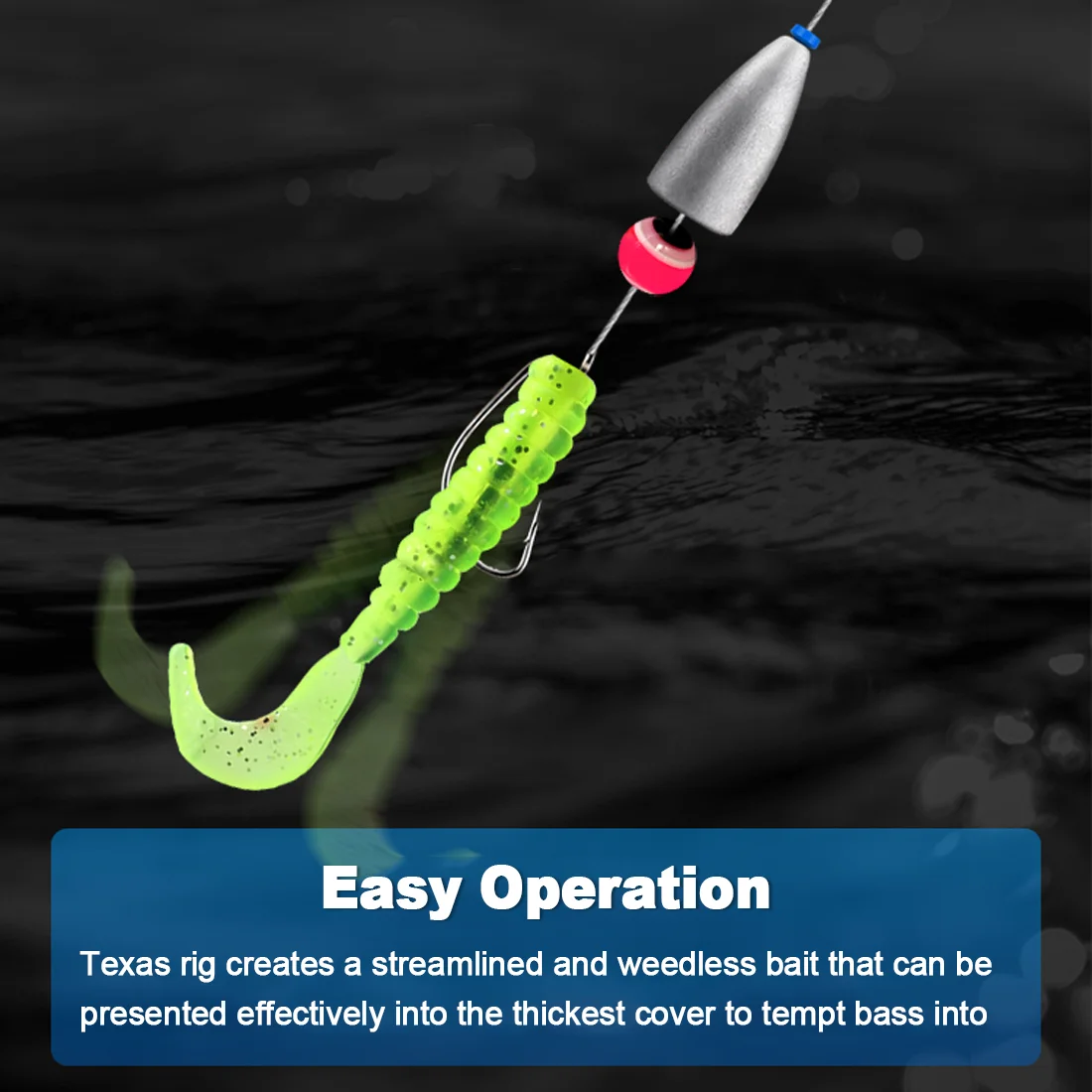 Pesas de bala de 9KM, plomos de pesca, 15 Uds., peso de pesca para aparejos de pesca de lubina Texas, aparejos de anzuelo de agua dulce y salada, 1,75 ~ 14g - imagen 5