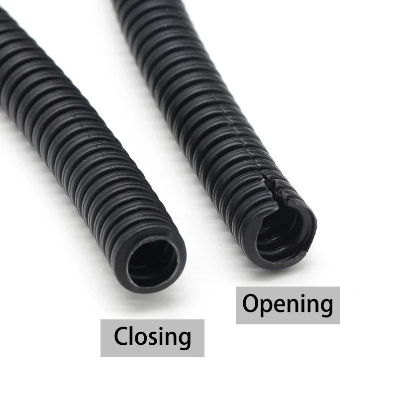 1/5/10M 7,5mm-34,5mm PP tubo corrugado aislado manguera de alambre manguera de roscado manguito protector de tubo corrugado de plástico - imagen 3