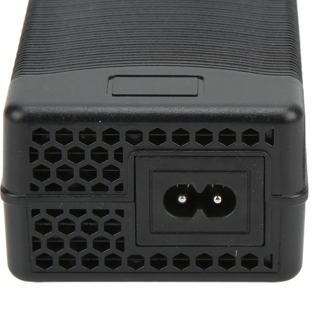 Cargador de patinete con enchufe UE/EE. UU./Reino Unido, cabezal de aviación, cargador de batería de litio de 3 agujeros, cargador de bicicleta eléctrica para KUGOO M4/M4PRO - imagen 4