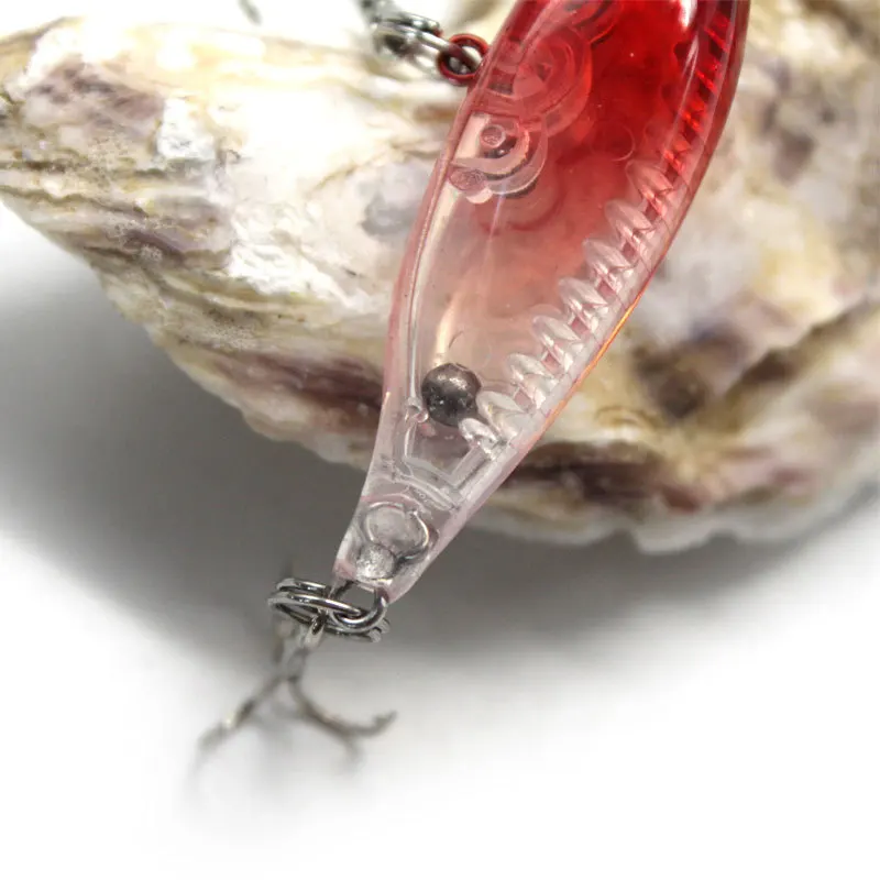 Micro lange afstand shot Mini Vissen Lokken Zinken Wobbler Harde Aas Zinkende Potlood Lokt voor Snoek Forel Wobblers Kunstaas fo - imagen 4