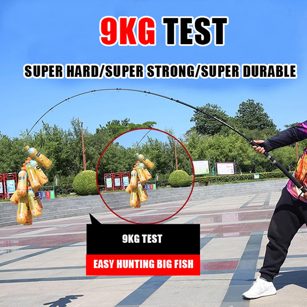 NUNATAK-caña de pescar irrompible Lei Qiang XXH/XXXH, 2 secciones, caña de pescar de alto carbono, diseño ligero superduro, 2024 - imagen 2