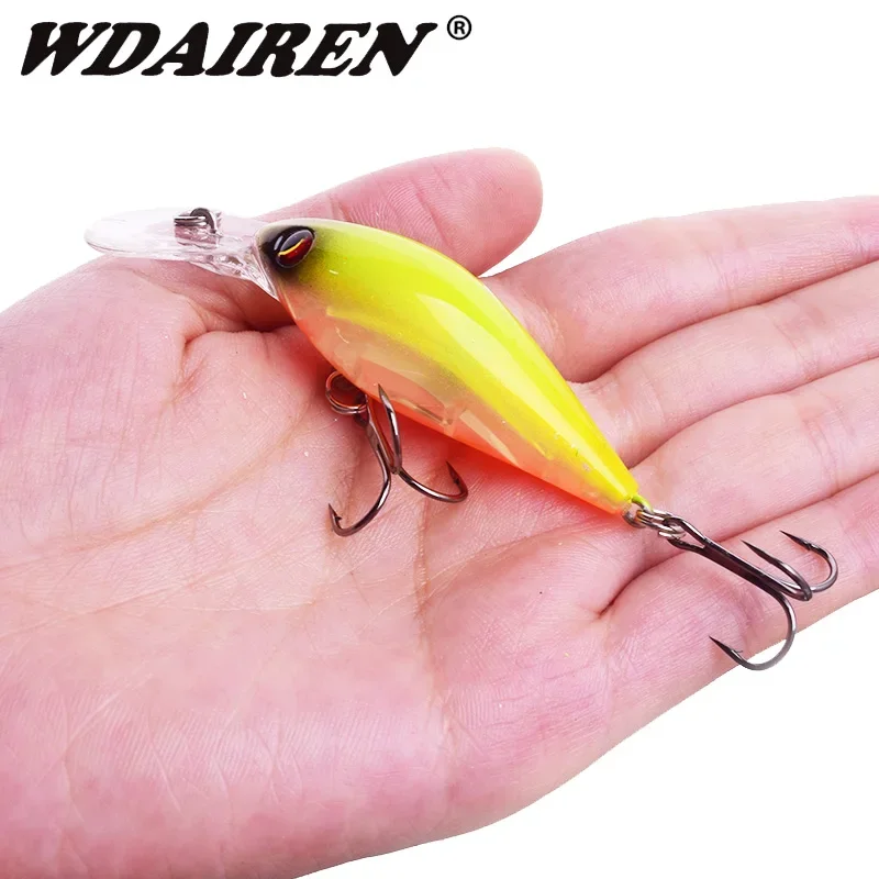 Señuelos de Pesca con manivela, 85mm, 8,5, Wobblers de superficie, cebo duro Artificial, cebos de Crankbaits, aparejos de Pesca de Lucio, 1 ud. - imagen 2