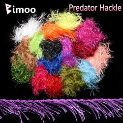 Bimoo Hackle Flash 25mm – Dubbing para trucha y lucio