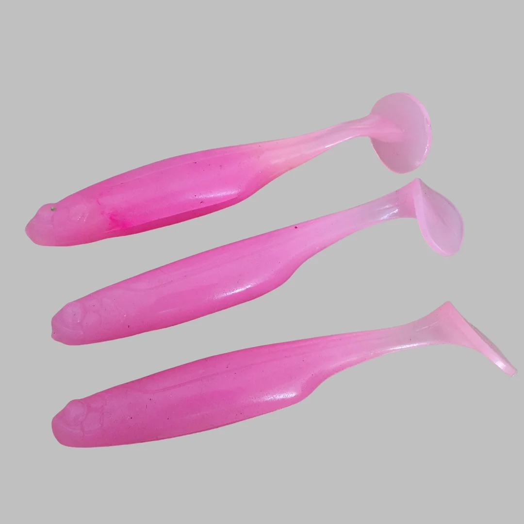 21 Uds 13cm 18g Shad Walleye señuelo suave cebo de natación señuelo Artificial suave agua dulce Snook Pike Muskie Señuelos de Pesca - imagen 4