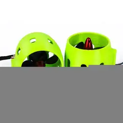 Motor sin escobillas de 12-24V, 20A, propulsor subacuático de 4 aspas, potente accesorio para barco de cebo RC, propulsor subacuático para barco anidado