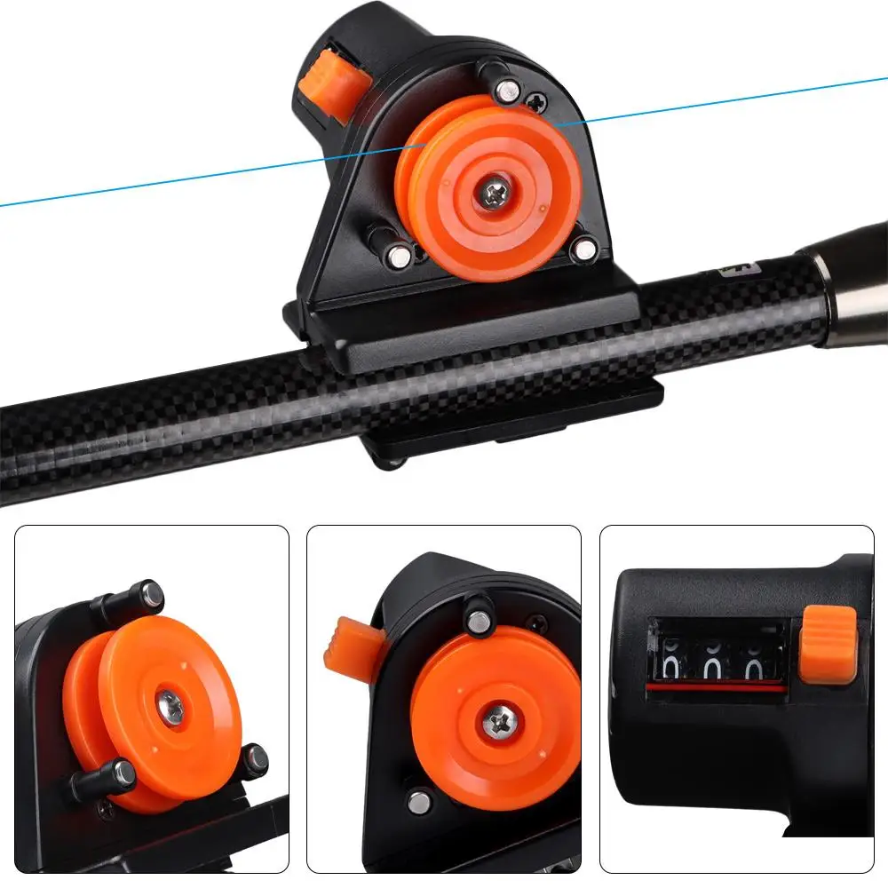 Medidor de profundidad para pesca – Contador de líneas 0-999 m - imagen 4