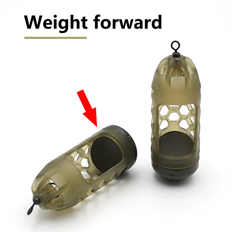 Aparejos de pesca de carpa, jaula de cebo 30/40/50G, jaula de cebo de liberación rápida, cesta, método de cebo, jaula alimentadora, accesorios de aparejos de pesca, 1 ud. - imagen 3