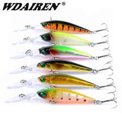 Minnow Crankbait Señuelos de Pesca Flotante para Trucha y Lucio
