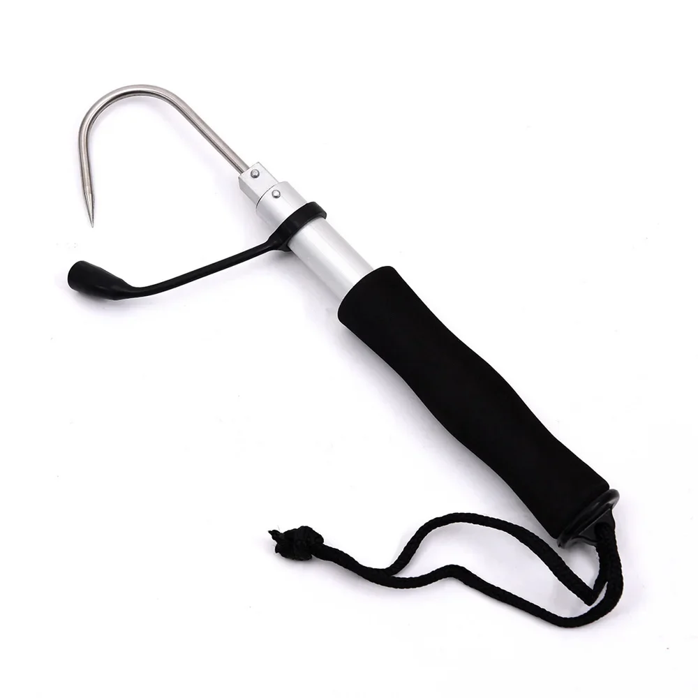 Rejón telescópico de acero inoxidable 60-120 cm para pesca de altura - imagen 5