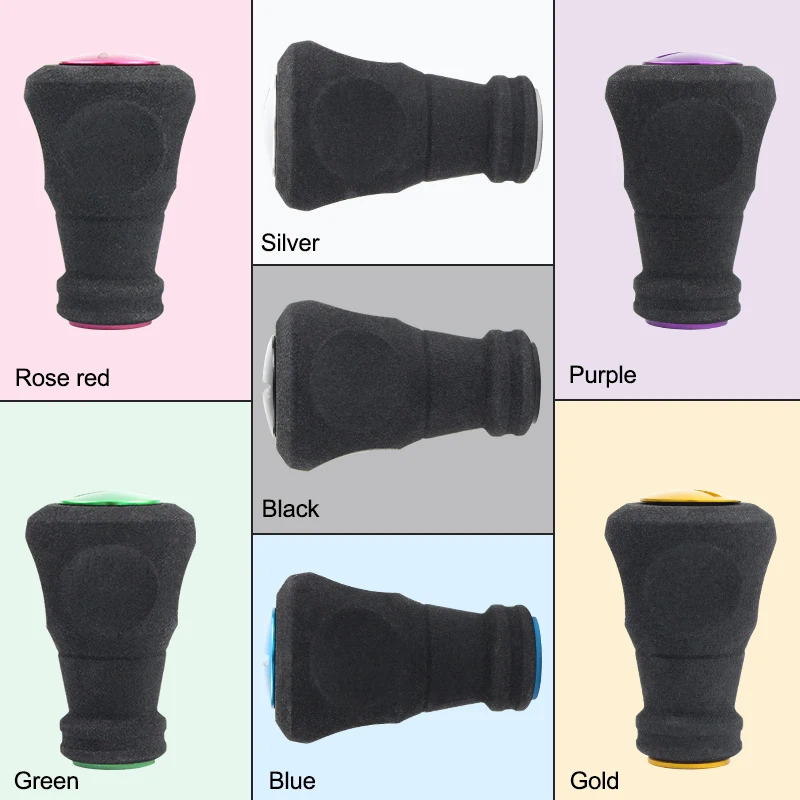 EKFan-mango de carrete giratorio de pesca, accesorio de fundición de cebo, perilla de mango de carrete de pesca, herramientas de aparejos de pesca, EVA, 25MM, 1 ud. - imagen 3