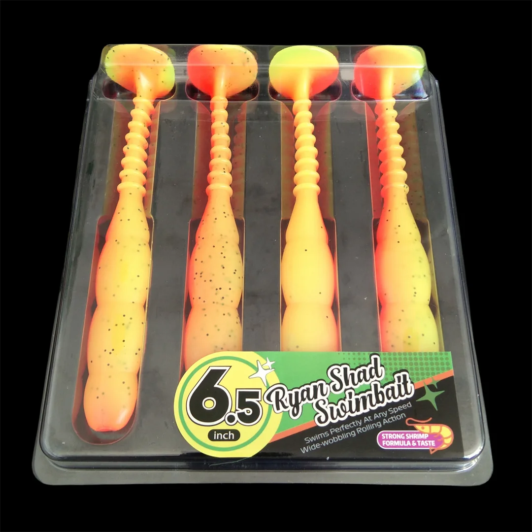 Noeby-señuelo Artificial para pesca con mosca, cebo suave de goma de silicona, 8 piezas, 15cm, 22g, gusano de sábalo japonés - imagen 4