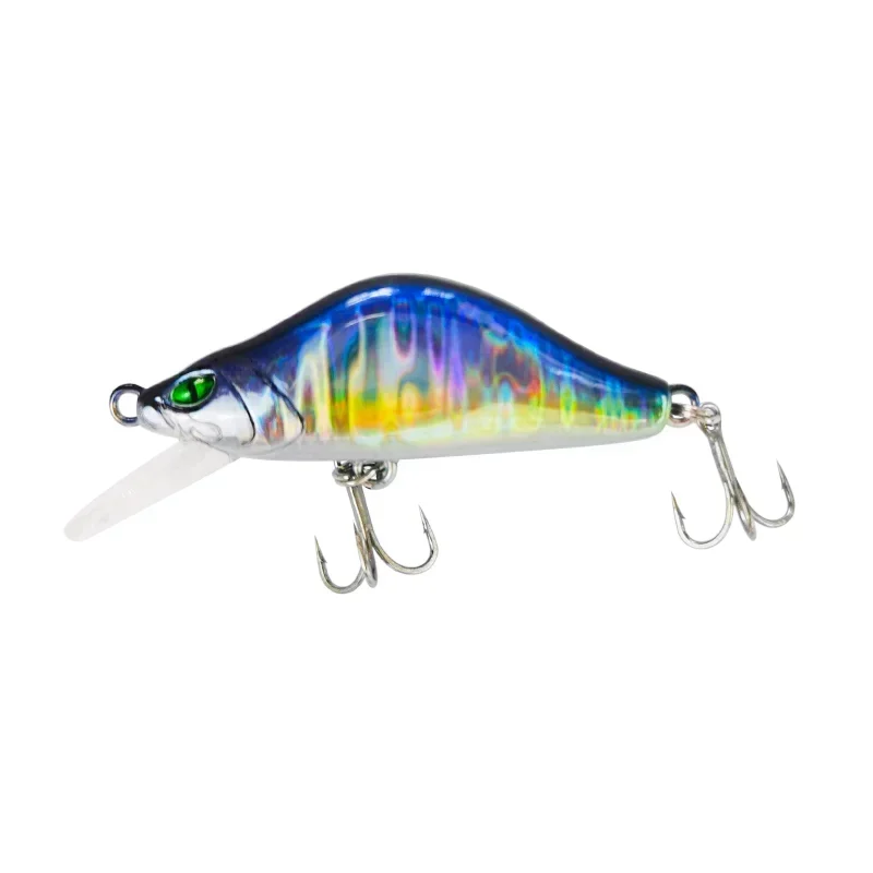 MUKUN cebos duros Minnow Bass 6G 45MM señuelo de pesca señuelos duros cebo de pesca Artificial pesca Wobbler Mini - imagen 4