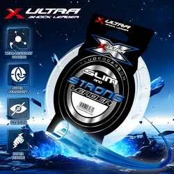 Línea de pesca XULTRA Premium 100% con revestimiento de fluorocarbono japonés, línea líder de carbono monofilamento de nailon de 100M de abrasión de alta resistencia