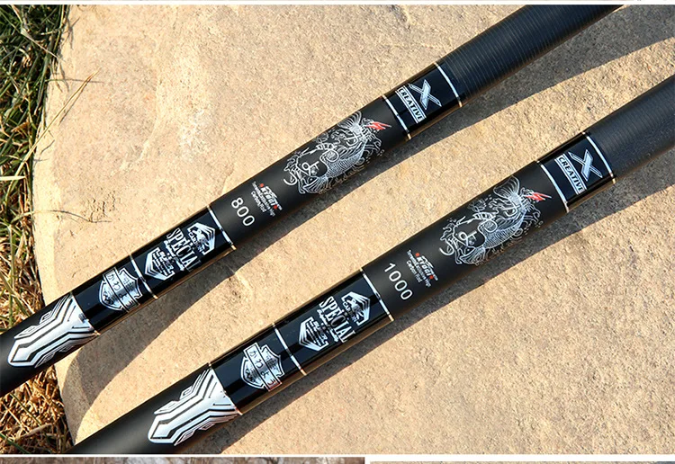 Baras de pesca elegantes y duraderas diseñadas para un rendimiento de precisión