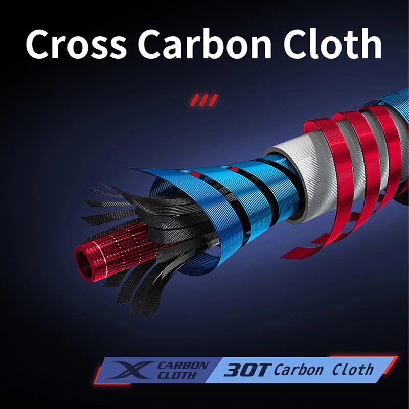 WEIHE 1,5 m 1,68 m Shuiyan caña de pescar de carbono portátil cañas de pescar telescópicas para uso de señuelo pequeño caña de lanzamiento giratoria pesca - imagen 4