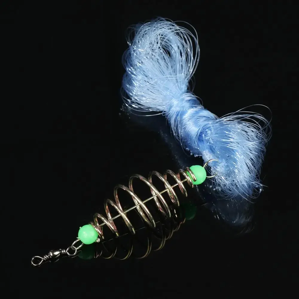 Trampa de red luminosa con cuentas – Malla de pesca para mar - imagen 4