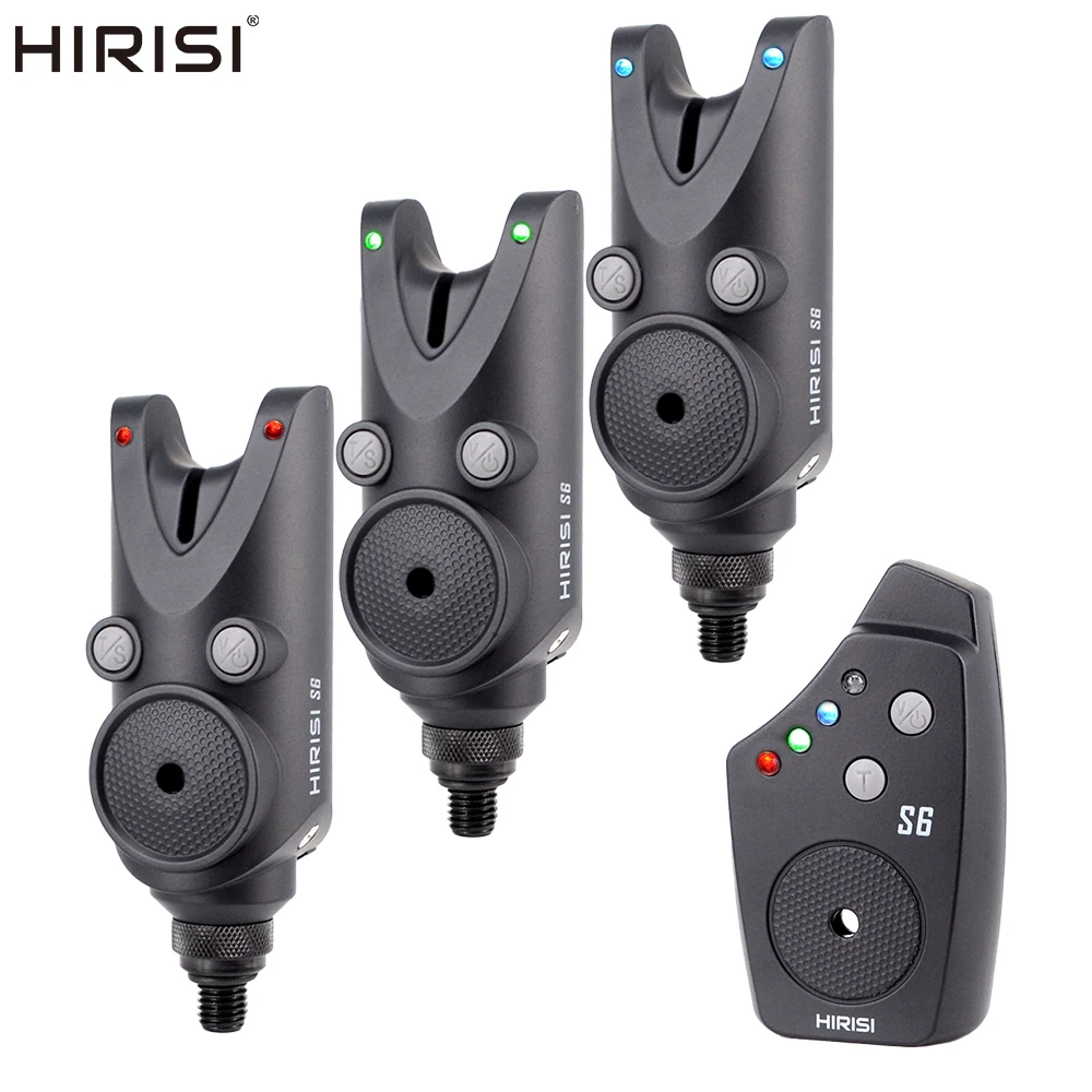 Hirisi S6 Alarma de Mordedura Inalámbrica – Indicador para Carpa
