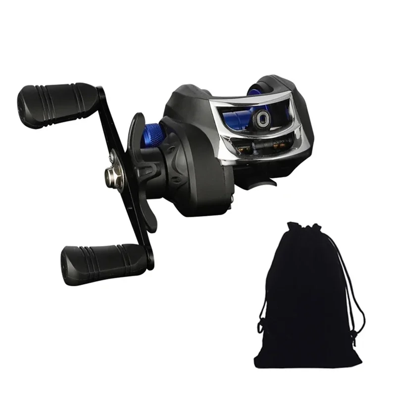 Carrete baitcasting para carpa con freno de arrastre suave - imagen 2