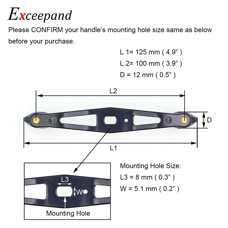 Exceepand-carrete de pesca Baitcasting potente, agarre de fundición para Abu Garcia Daiwa - imagen 3