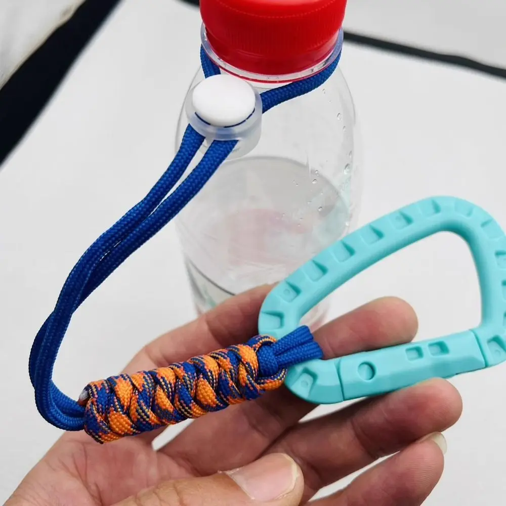 Correa ajustable para soporte de botella de agua, correa para hombro portátil y práctica para taza DIY, cordón Universal multicolor con hebilla para hervidor - imagen 2