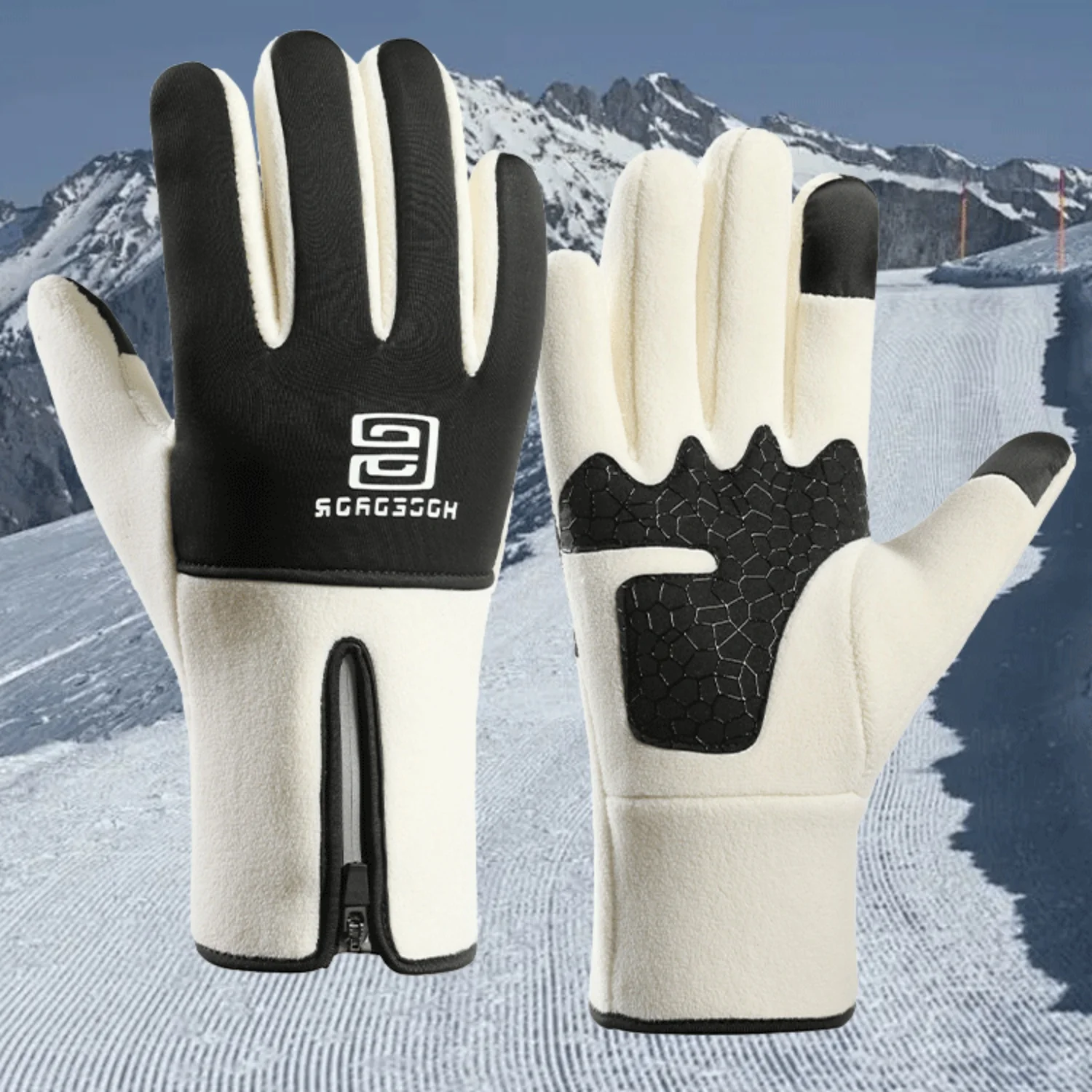 Guantes térmicos pesca con pantalla táctil – Antideslizantes invierno - imagen 5