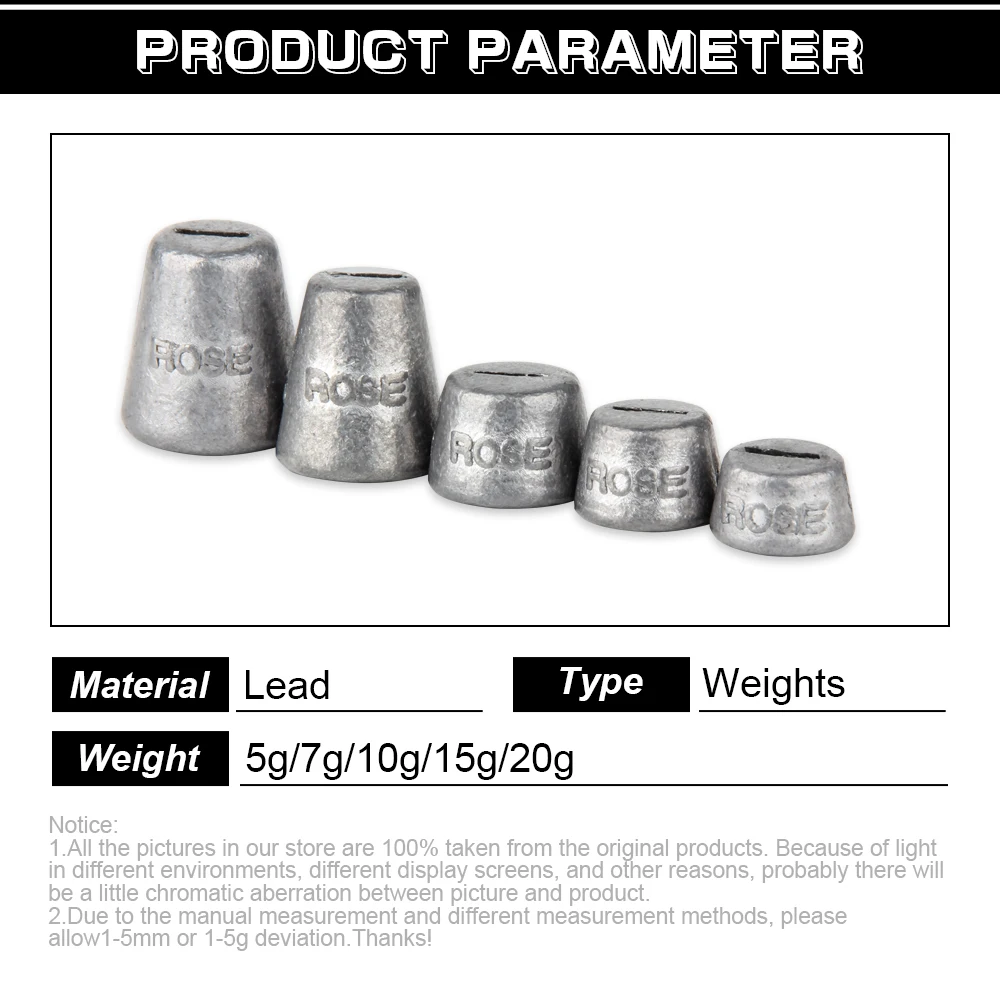 Spinpoler-pesos de pesca para plataforma Stinger, 5g, 7g, 10g, 15g, 20g, río, mar, agua dulce, agua salada, lubina, bagre, Bluefish - imagen 3