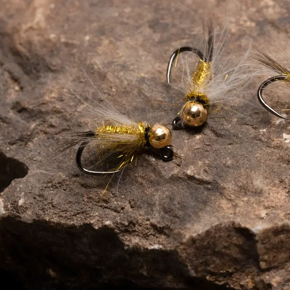 Bimoo Ninfa Tungsteno Pheasant Tail – Hundimiento rápido para trucha - imagen 5