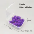 Purple-Style 2-20pcs
