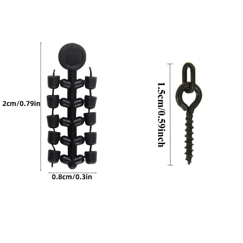 Kit accesorios montajes carpa: D-rig, hair rig y Zig rig - imagen 4