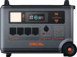 OSCAL PowerMax 3600SE – Estación de energía portátil 3600 Wh LiFePO4