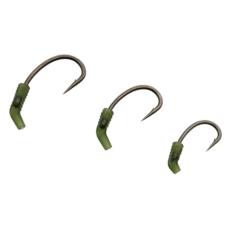 30 Uds. De patillas de anzuelo para pesca de carpa, aparejo D, alineadores de Kicker, ganchos, mangas, aparejos, accesorios para pesca de carpa, aparejos terminales finales - imagen 5