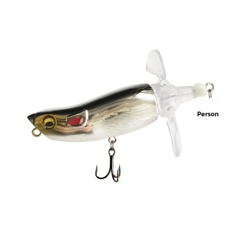 Plopper señuelo de superficie con cola giratoria para lubina - imagen 5