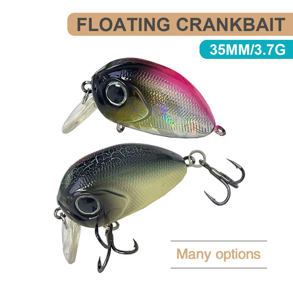 YG143 Señuelo Micro Crankbait Flotante – Cebo Duro para Corriente