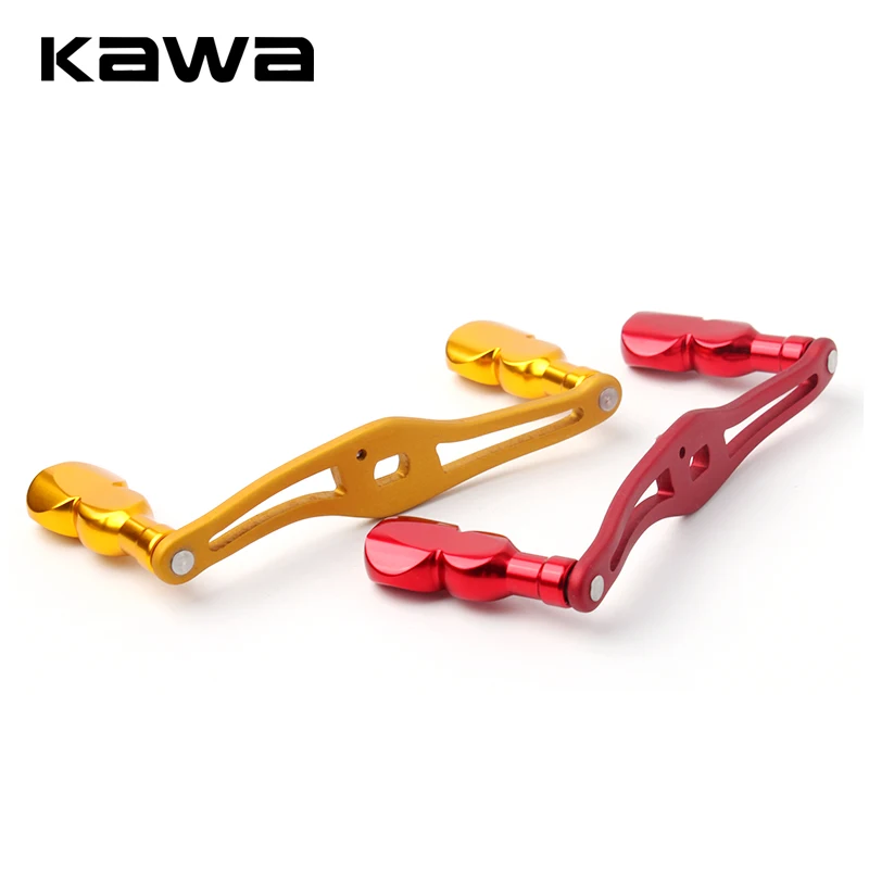 Kawa-mango de carrete de pesca de 110mm de largo, perilla de aleación de mango de Metal para carrete de pesca de fundición A/D/S para promoción, accesorio de aparejos DIY, 1 ud. - imagen 2