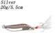 20g Silver-1 Hook
