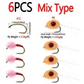 6pcs Mix Type