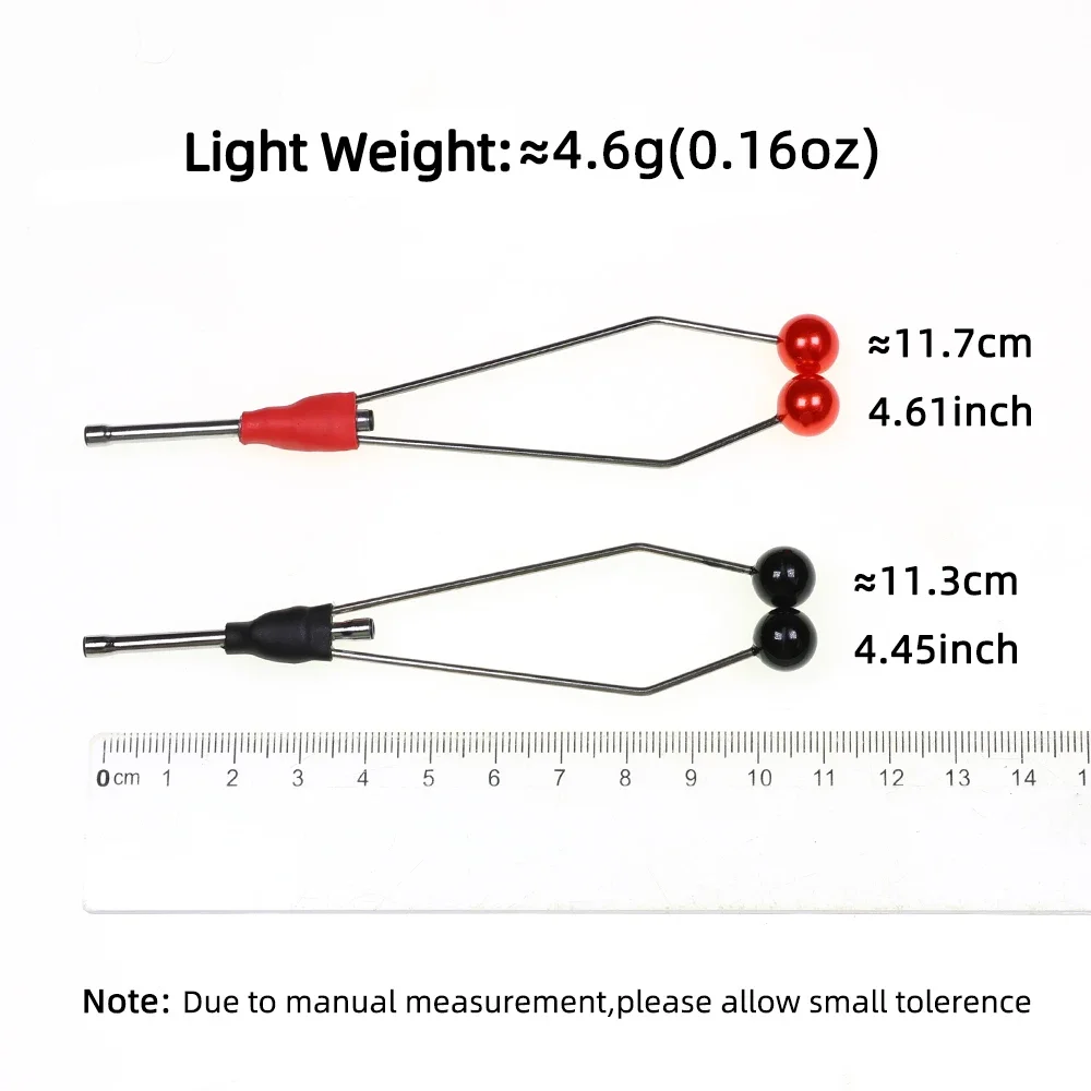 Wifreo 2PCS Colorful & Light Weight Bi-Ceramic Tip Fly Tying Bobbin Holder Fly Tying Tools for Fishing Flies Trout Lure Bait - imagen 3