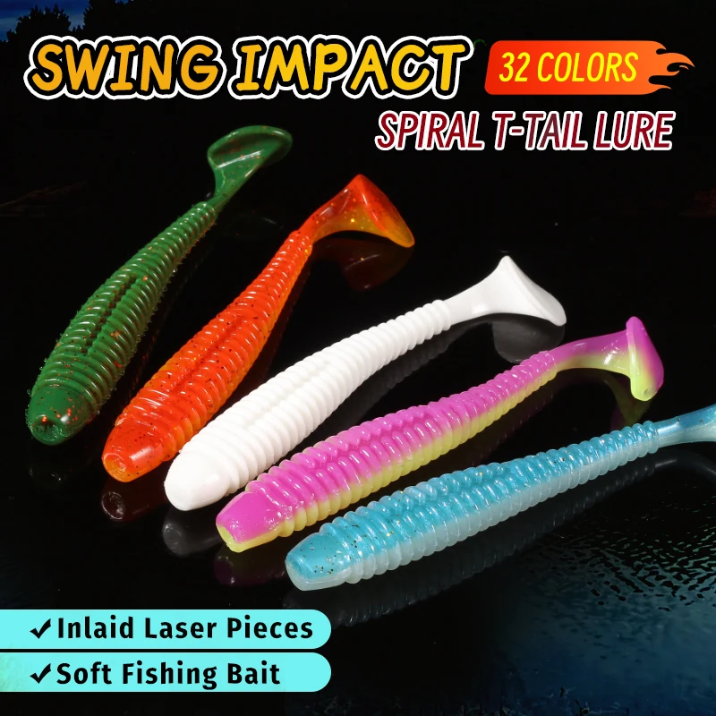 Supercontinente Shad Swimbait – Señuelo blando para bass - imagen 3