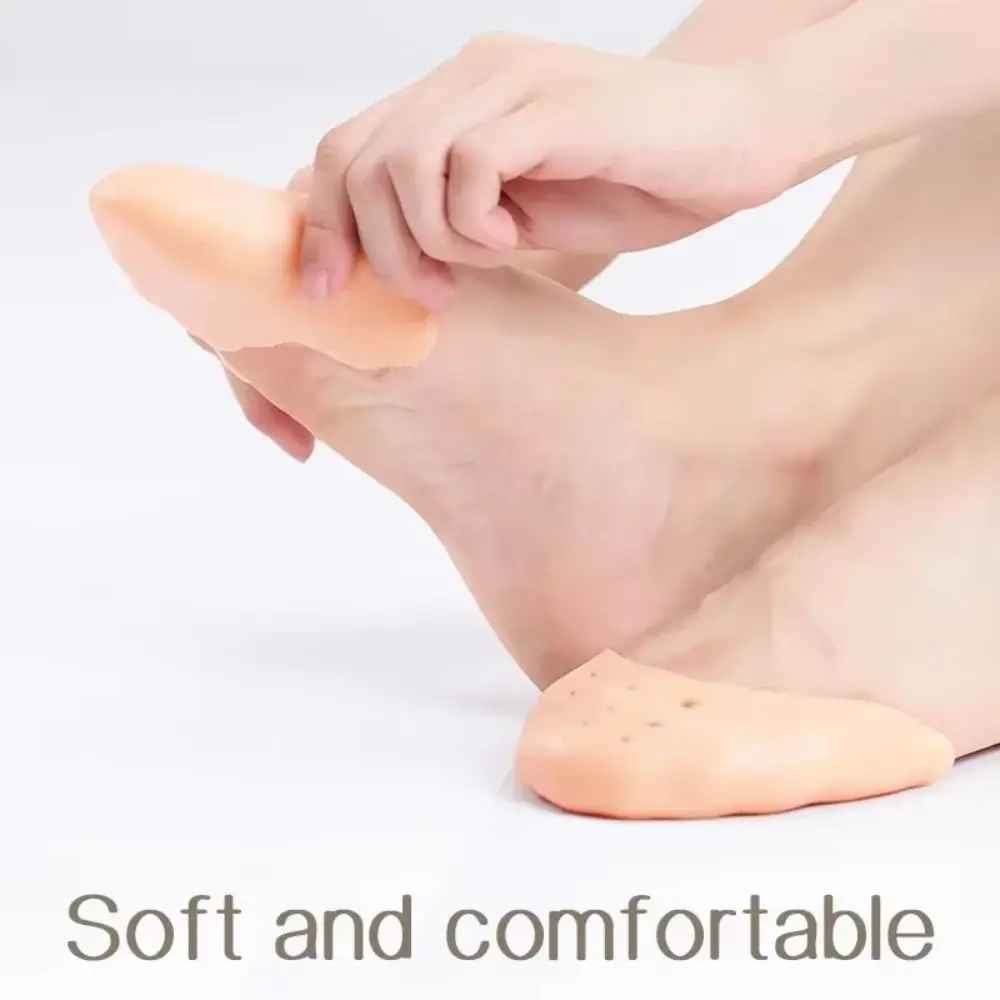 Almohadillas de silicona para dedos de Ballet, zapatos de punta, Material suave, Protector de dedos, cojín para el cuidado de los pies, cubierta para puntera, adultos y niños - imagen 3