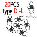 20pcs Type D L