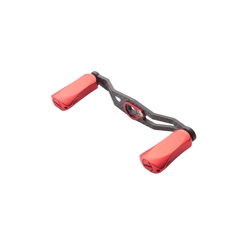 Ruke mango de carrete de pesca de fibra de carbono con perilla de aleación para carrete de pesca de fundición tipo D/A, accesorio de aparejos de pesca, carrete DIY - imagen 4