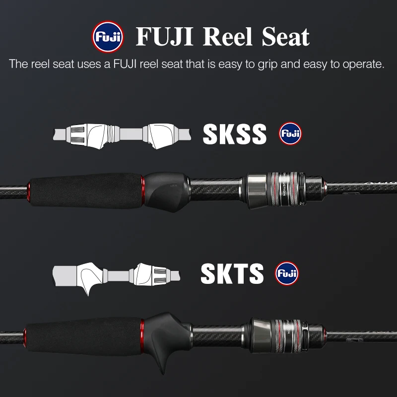 TSURINOYA-caña de pescar ligera, 722UL, 2,16 m, acción rápida, DEXTERITY II, caña giratoria ultraligera, pesca en roca Ajing de agua salada - imagen 5