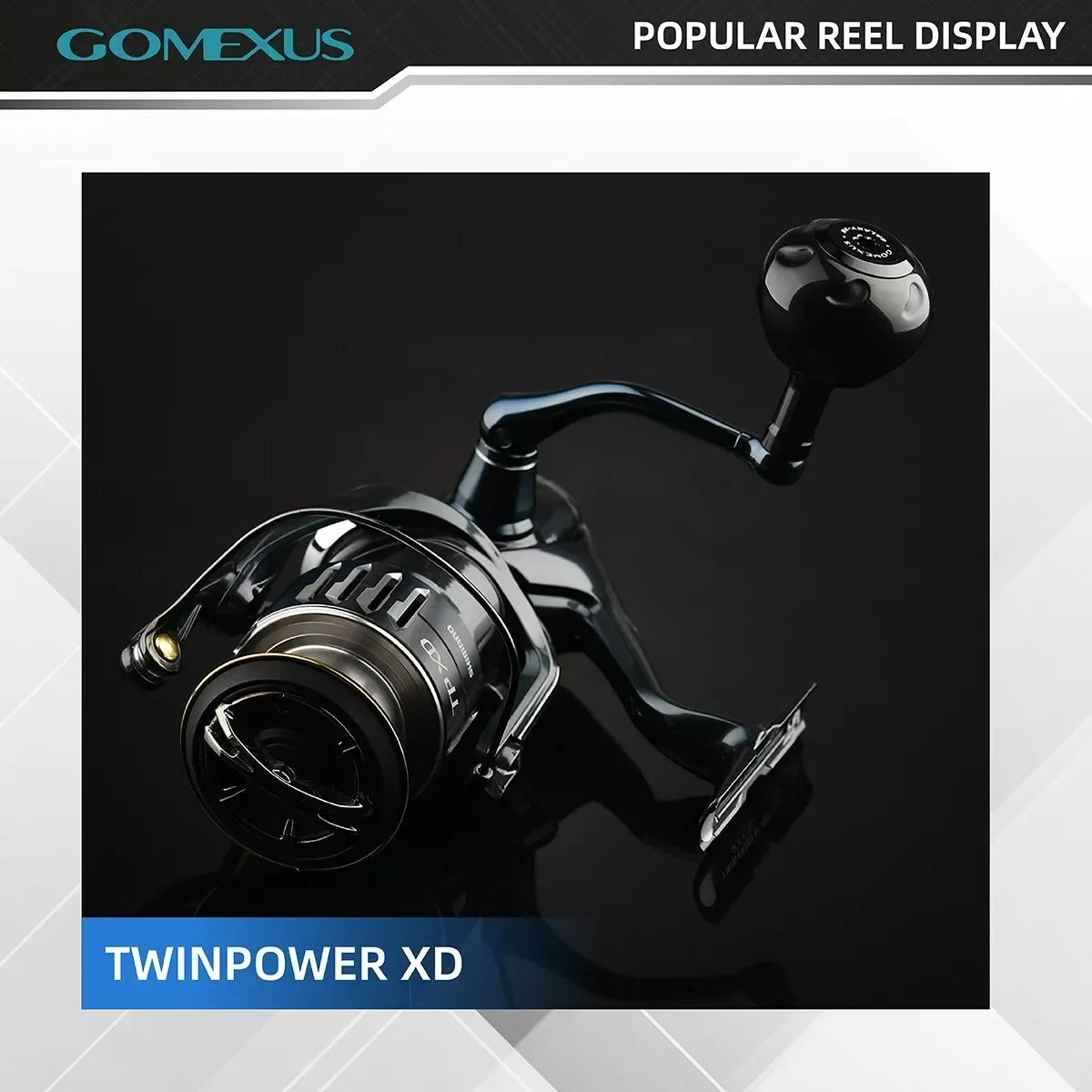 Perilla de alimentación de carrete de titanio Gomexus 41mm TA41 para Shimano Stella Stradic Vanquish Sustain Daiwa Exist Certate LT BG MQ 2500-5000 - imagen 5
