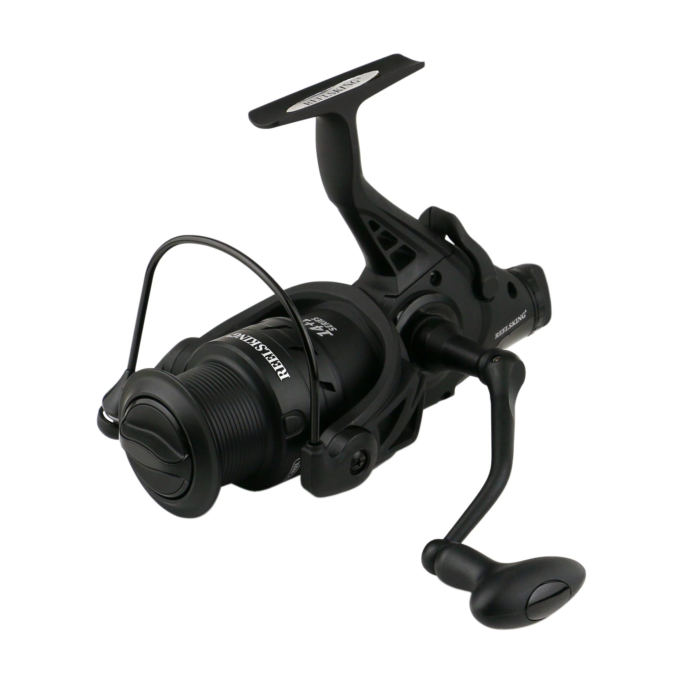 Carrete de pesca giratorio 15BB totalmente metálico 4,9:1/5, 2:1, carrete de pesca de carpa de agua dulce/agua salada, carrete de baitcasting con doble freno - imagen 2