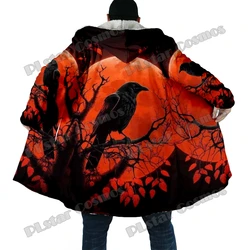 BB62 Capa larga de pesca invierno con capucha lana gruesa